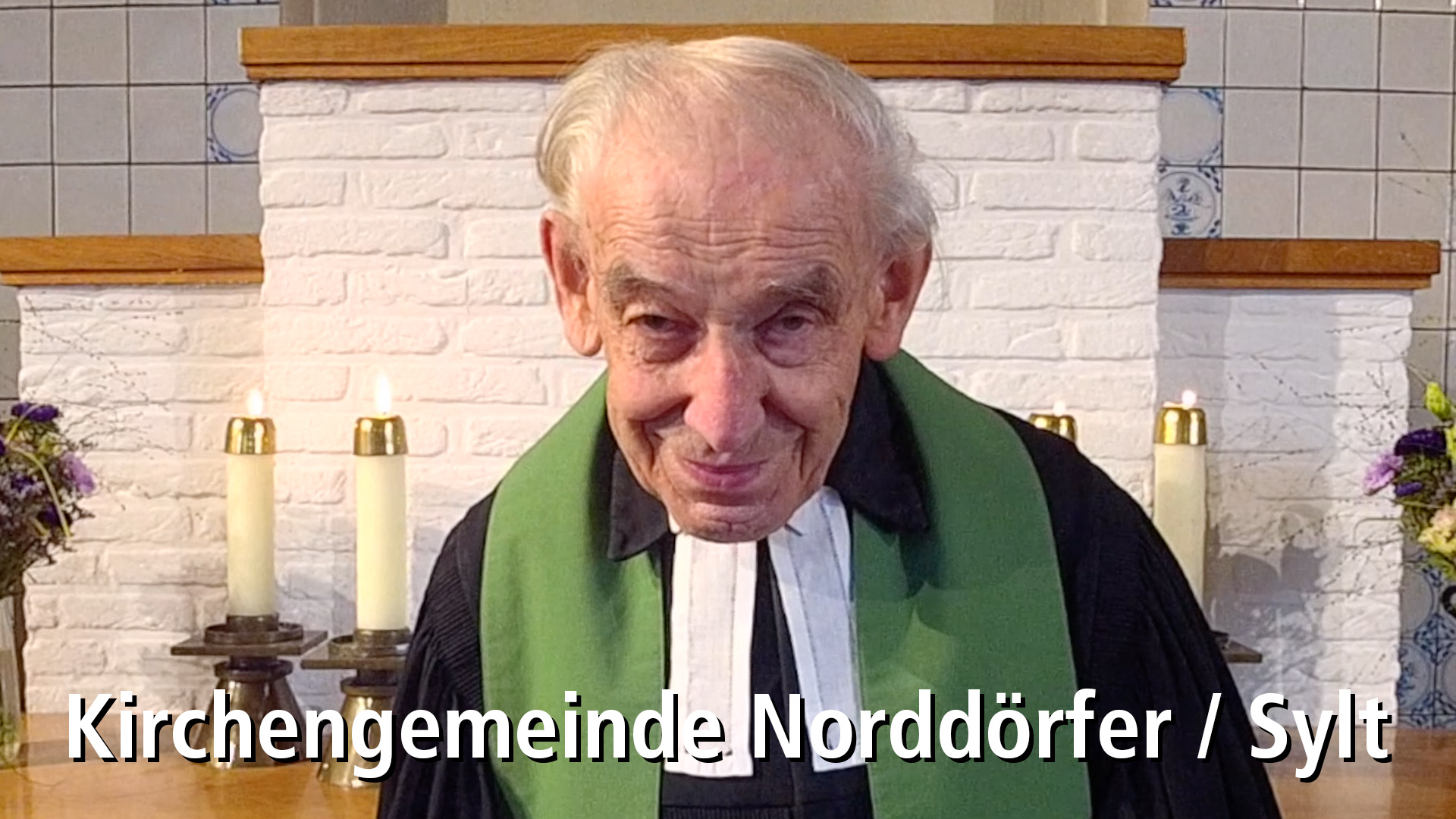 Pastor Jochim Hartung, 90 Jahre